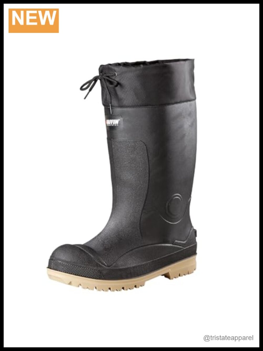Unisex Steel Toe & Plate Industrial Waterproof Work Boots Slip-On